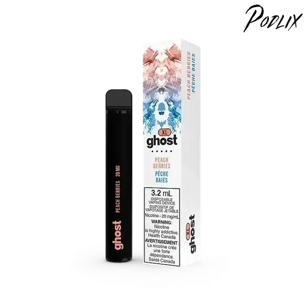 Ghost XL PEACH BERRIES Flavor - Disposable Vape