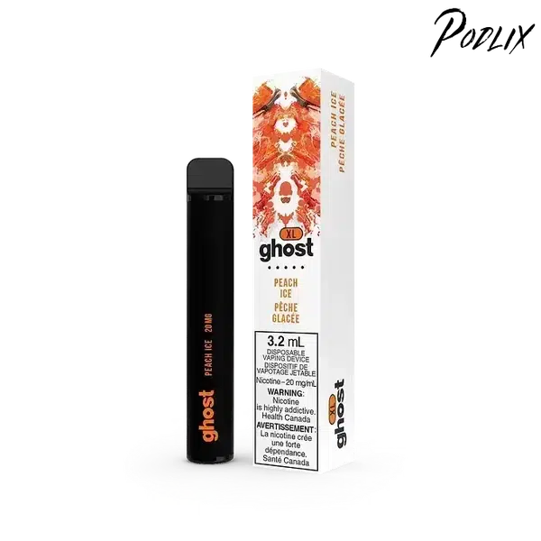 Ghost XL PEACH ICE Flavor - Disposable Vape