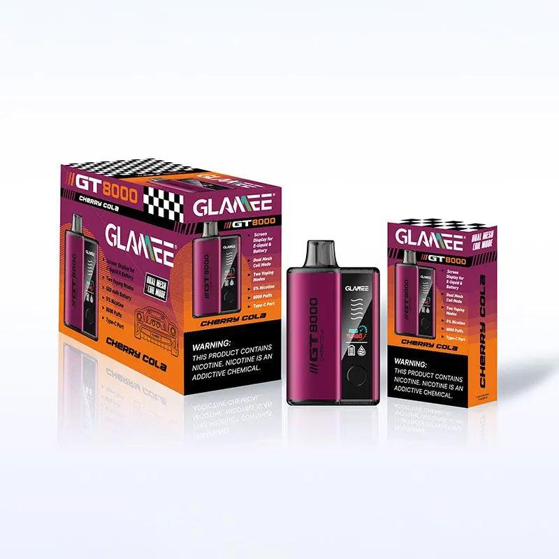 Glamee GT8000 Cherry Cola Flavor - Disposable Vape