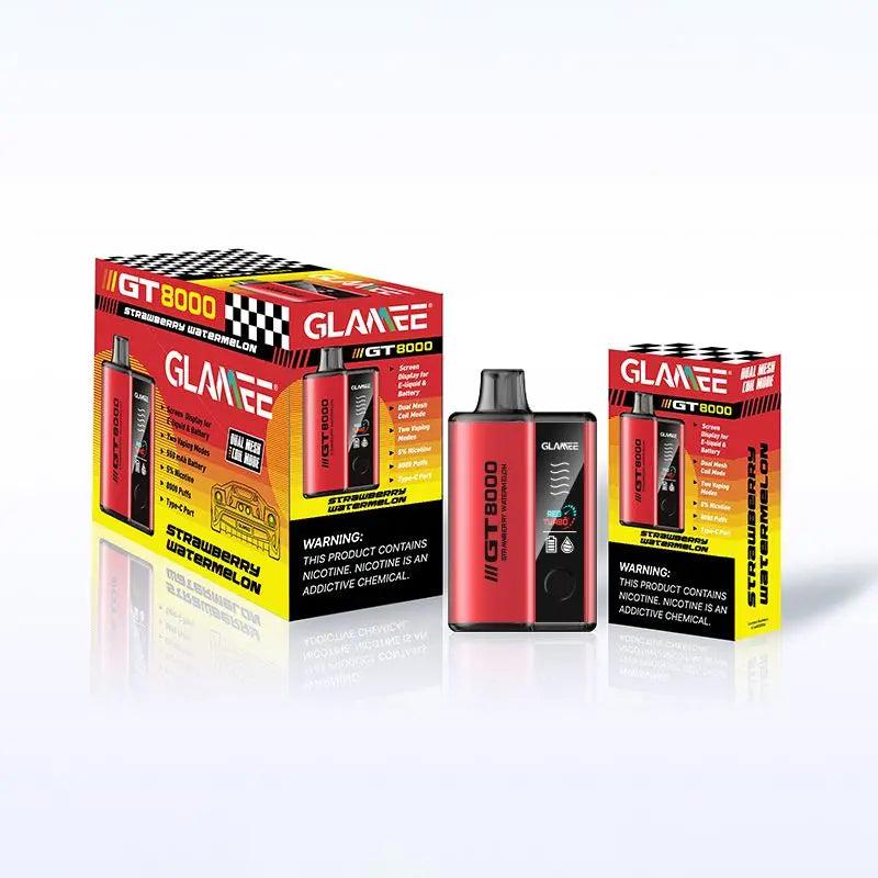 Glamee GT8000 Strawberry Watermelon Flavor - Disposable Vape