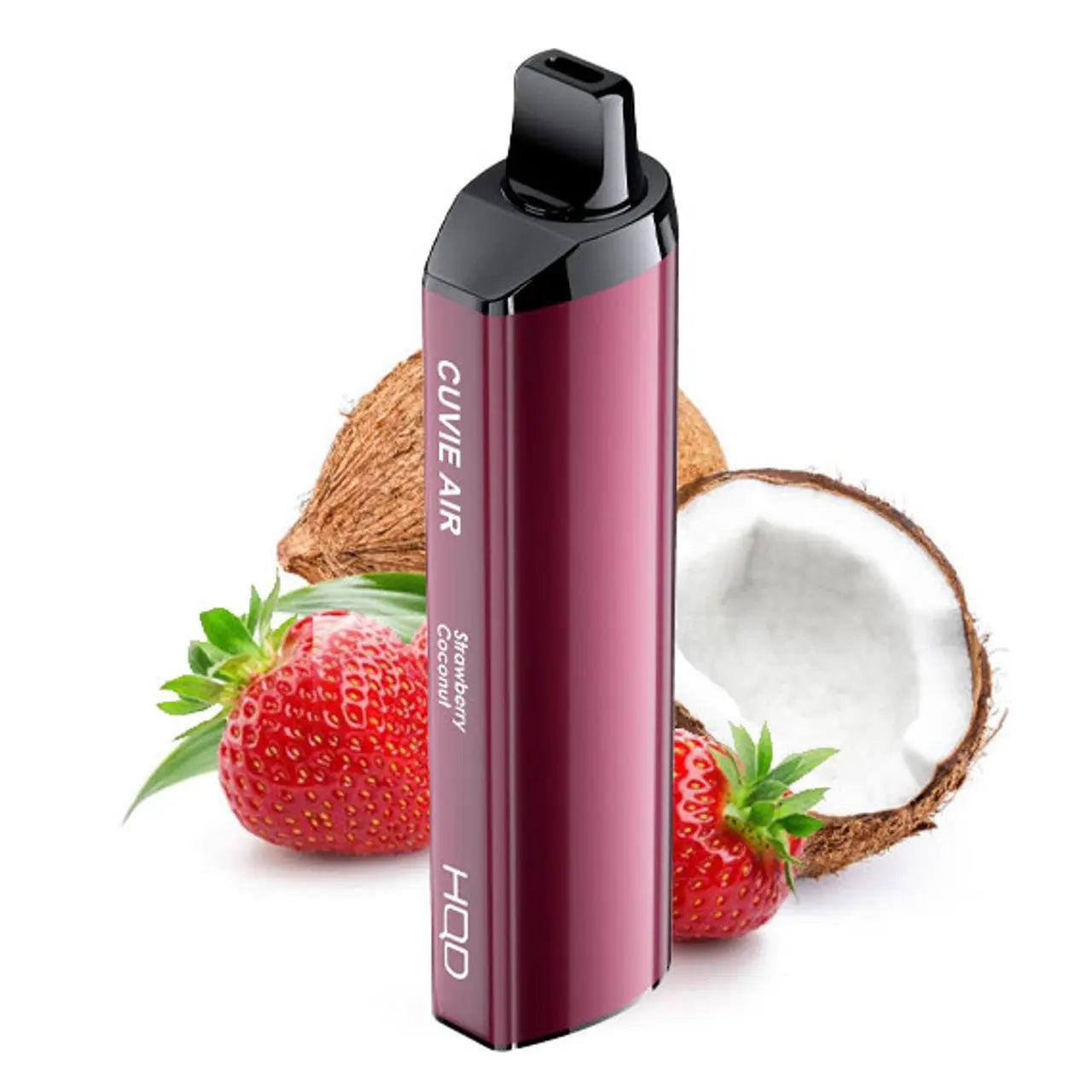 HQD Cuvie Air Strawberry Coconut Flavor - Disposable Vape