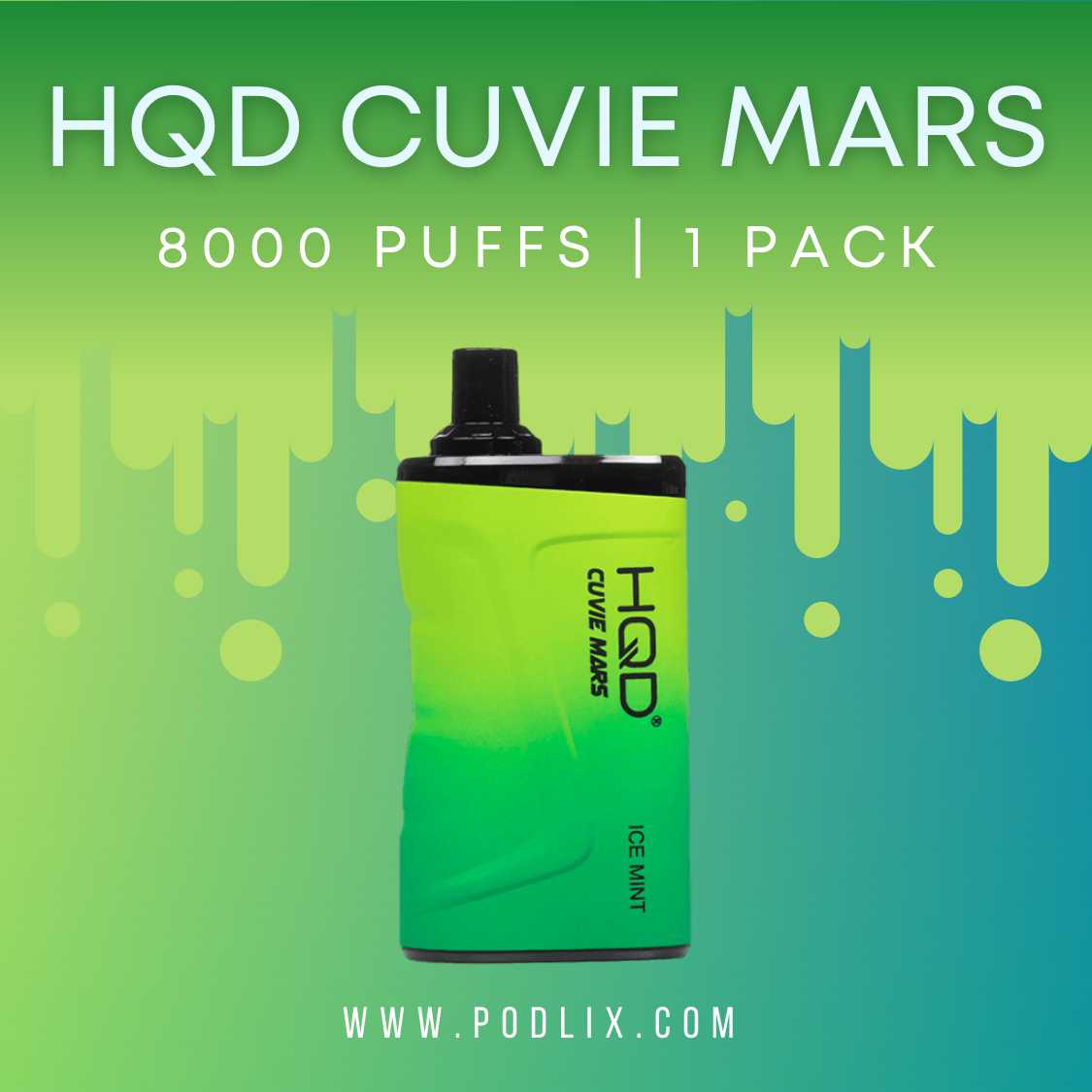 HQD Cuvie Mars Flavor - Disposable Vape