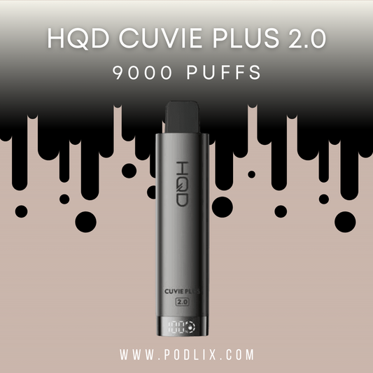 HQD Cuvie Plus 2.0 Flavor - Disposable Vape