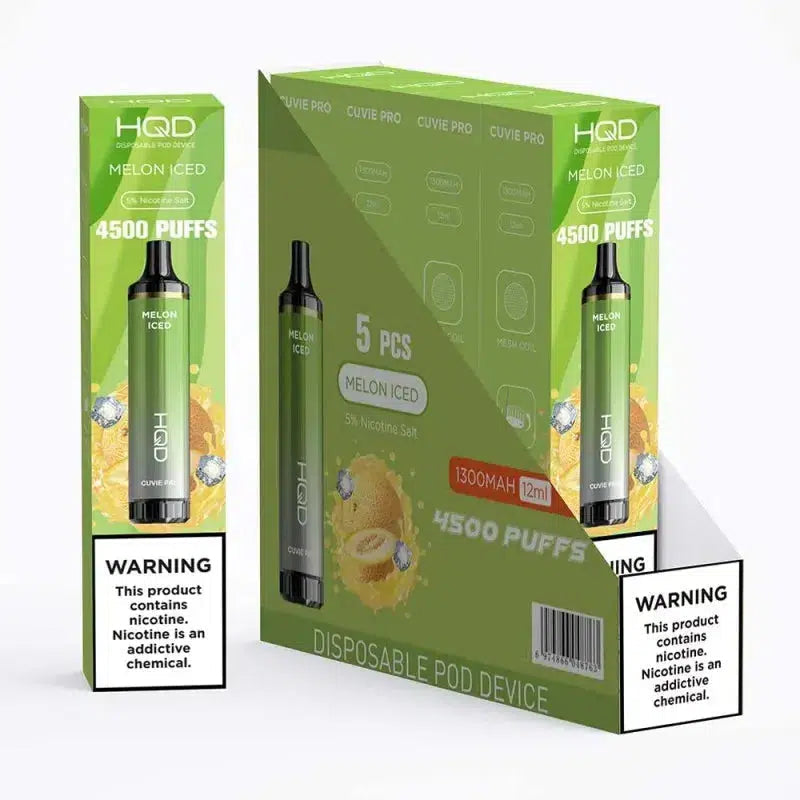 HQD XXL Cuvie Pro Melon Ice Flavor - Disposable Vape