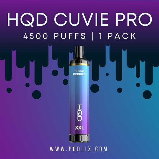 HQD XXL Cuvie Pro Flavor - Disposable Vape