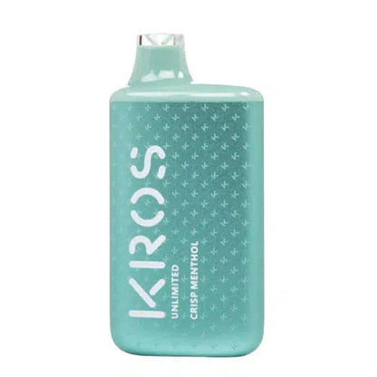 Kros Unlimited Crisp Menthol Flavor - Disposable Vape