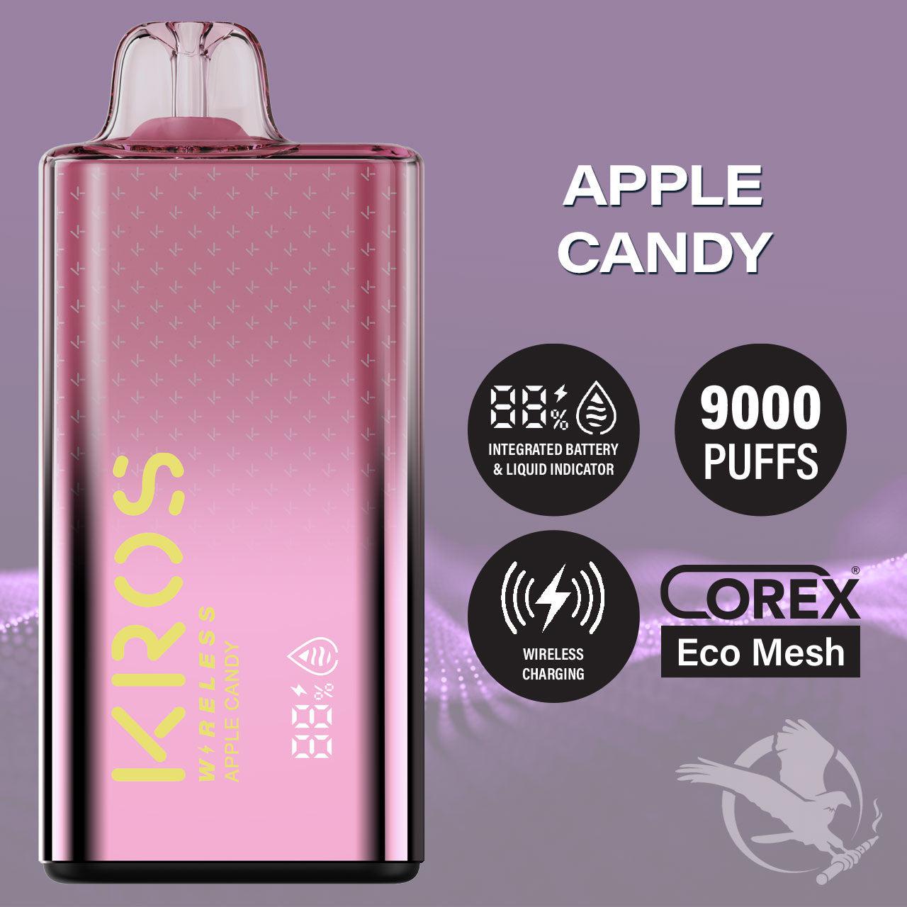 Kros Wireless Apple Candy Flavor - Disposable Vape