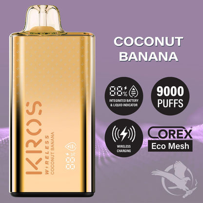 Kros Wireless Coconut Banana Flavor - Disposable Vape