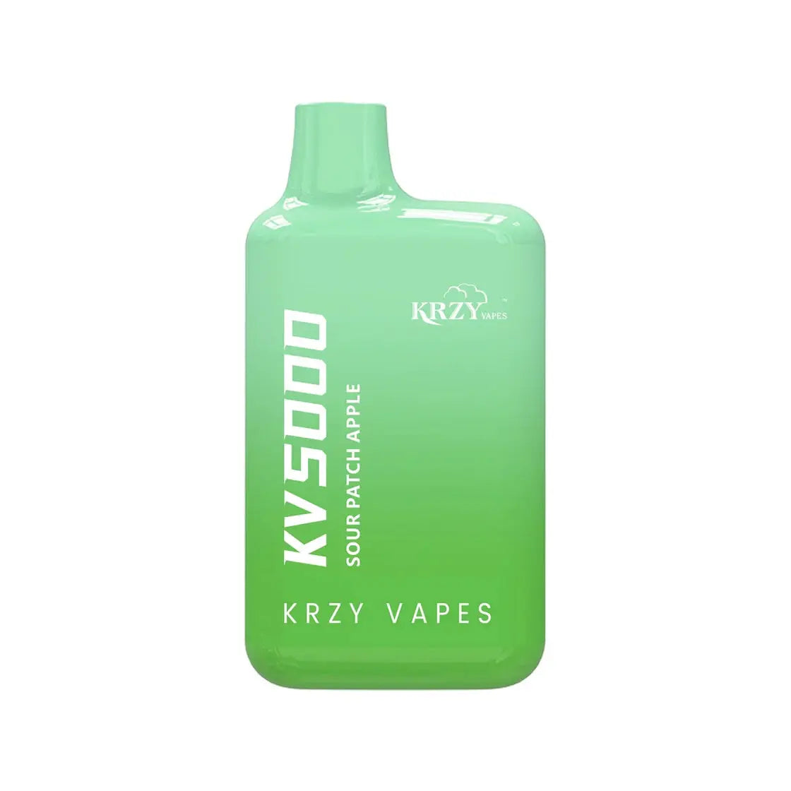 KRZY KV5000 Sour Apple Patch Flavor - Disposable Vape