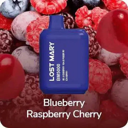 Lost Mary BM5000 Blueberry Raspberry Cherry Flavor - Disposable Vape