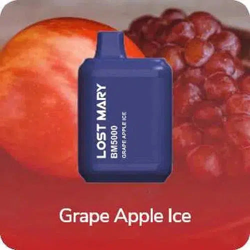 Lost Mary BM5000 Grape Apple Ice Flavor - Disposable Vape