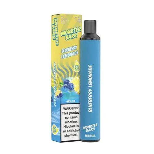 Monster Bar 3500 Blueberry Lemonade Flavor - Disposable Vape