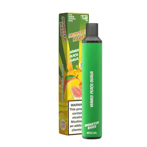 Monster Bar 3500 Mango Peach Guava Flavor - Disposable Vape