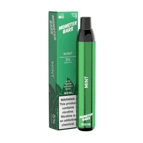 Monster Bar 3500 Mint Flavor - Disposable Vape