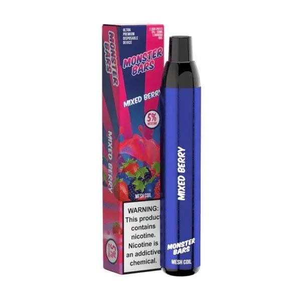 Monster Bar 3500 Mixed Berry Flavor - Disposable Vape