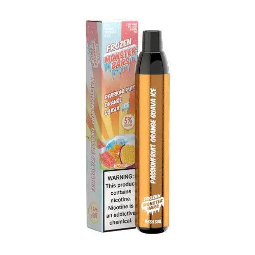 Monster Bar 3500 Passionfruit Orange Guava Ice Flavor - Disposable Vape