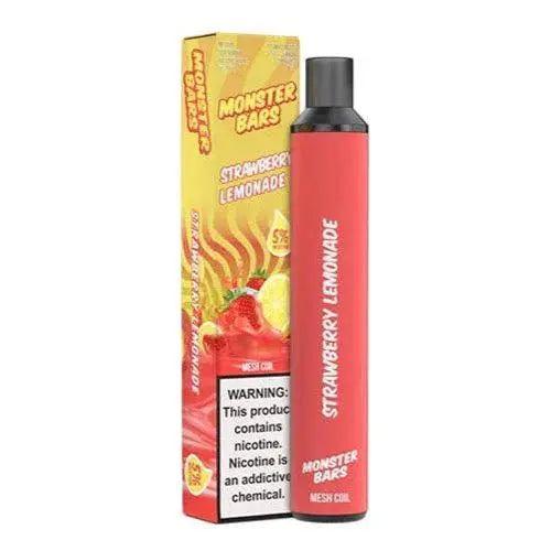 Monster Bar 3500 Strawberry Lemonade Flavor - Disposable Vape