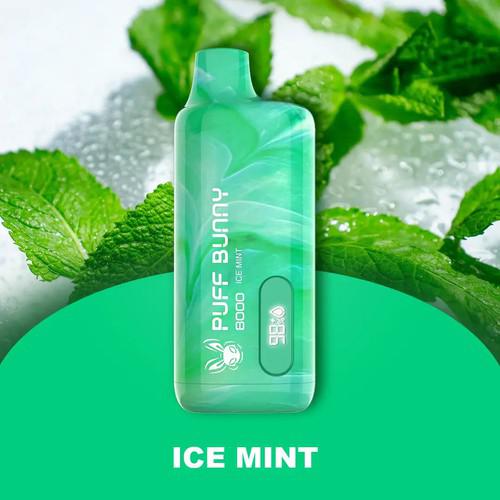 Puff Bunny 8000 Ice Mint Flavor - Disposable Vape