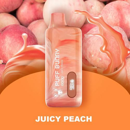 Puff Bunny 8000 Juicy Peach Flavor - Disposable Vape
