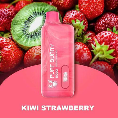 Puff Bunny 8000 Kiwi Strawberry Flavor - Disposable Vape