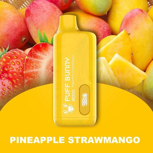 Puff Bunny 8000 Pineapple strawmango Flavor - Disposable Vape