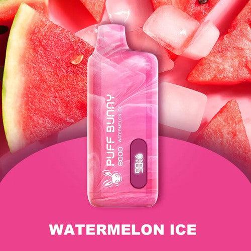 Puff Bunny 8000 Watermelon Ice Flavor - Disposable Vape
