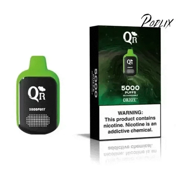 QR 5000 Mint Flavor - Disposable Vape