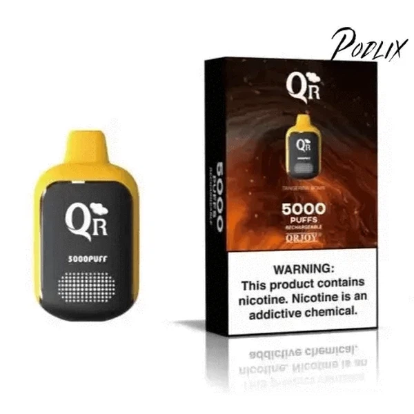 QR 5000 Tangerine Bomb Flavor - Disposable Vape