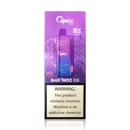 Space MAX BX8000 Blue Razz Ice Flavor - Disposable Vape