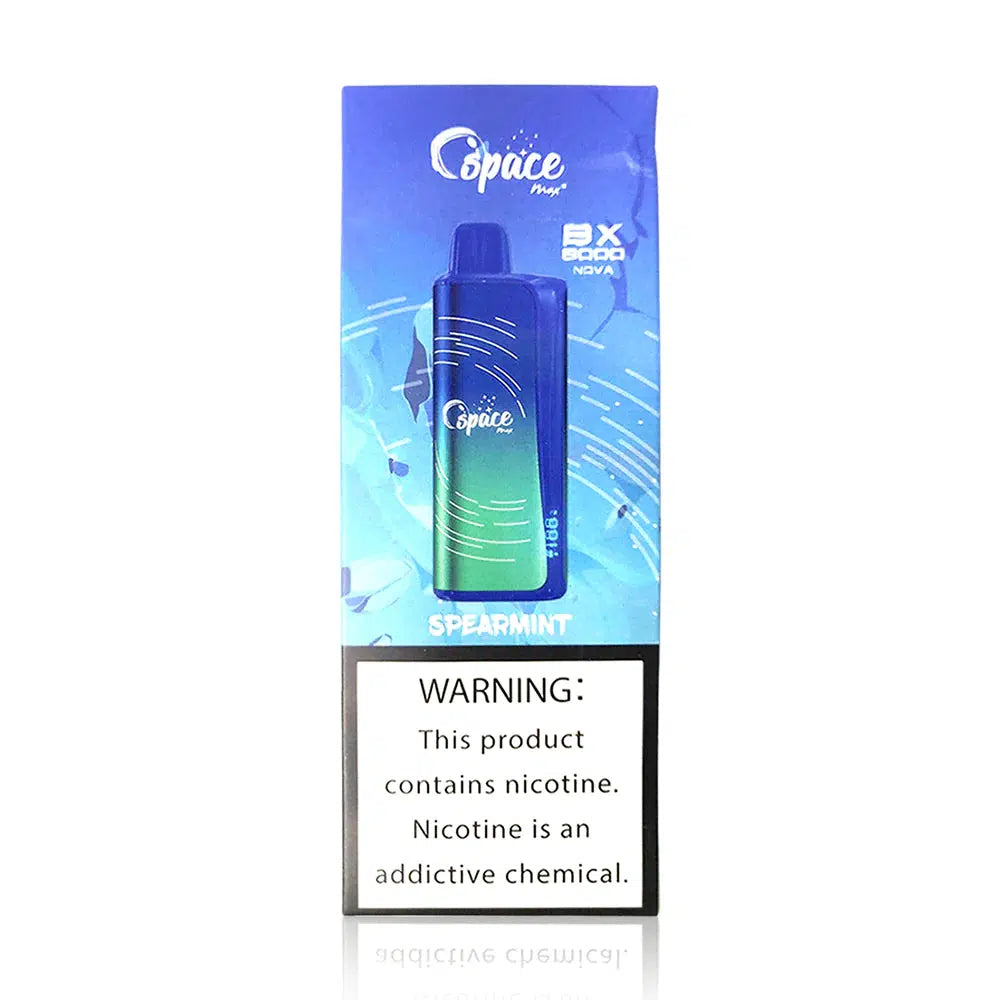 Space MAX BX8000 Spearmint Flavor - Disposable Vape