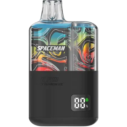 Spaceman 10k Pro Juicy Rainbow Ice Flavor - Disposable Vape