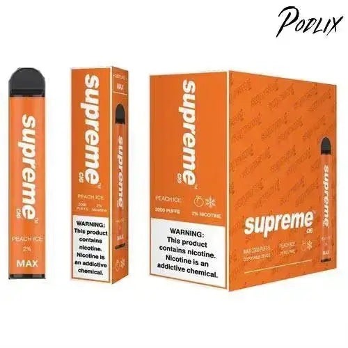 Supreme MAX 2000 Flavor - Disposable Vape