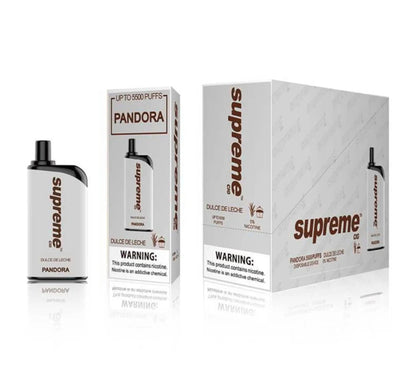 Supreme Pandora Dolce De Leche Flavor - Disposable Vape