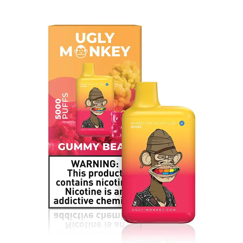 Ugly Monkey Gummy Bear Flavor - Disposable Vape