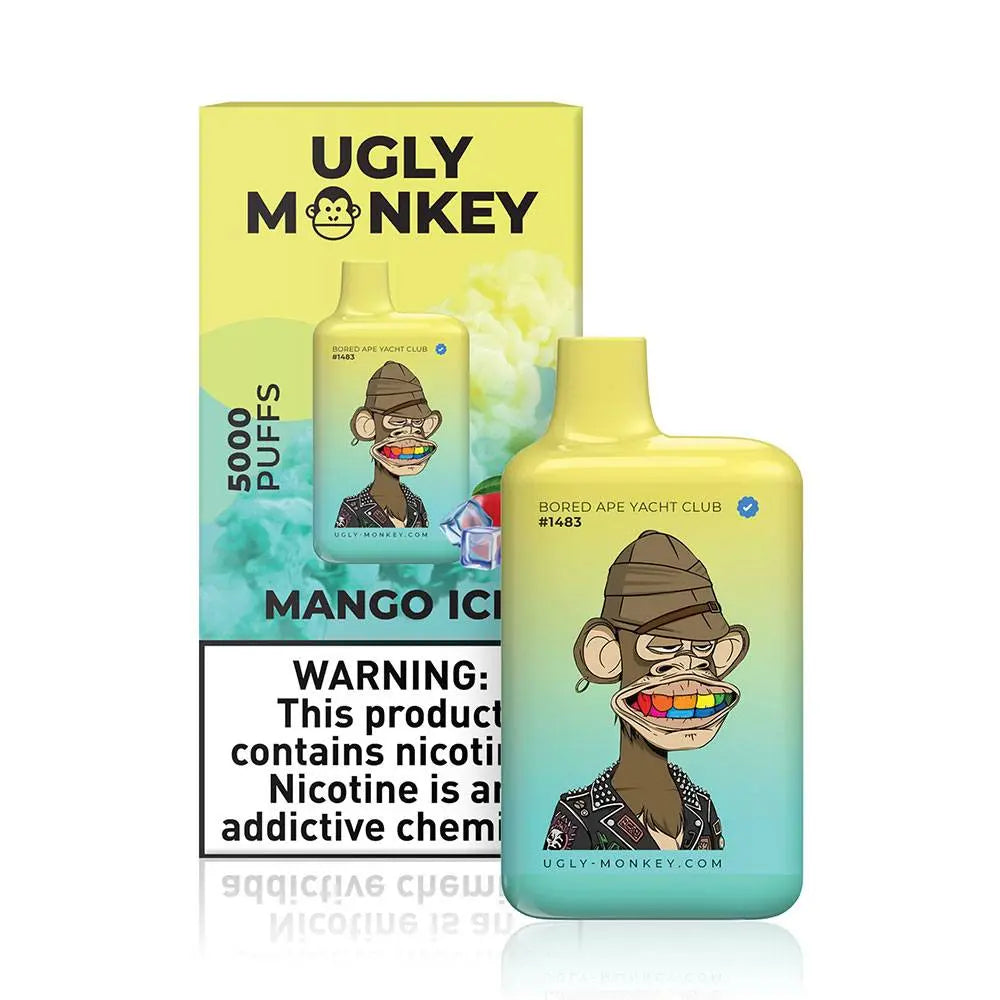 Ugly Monkey Mango Ice Flavor - Disposable Vape