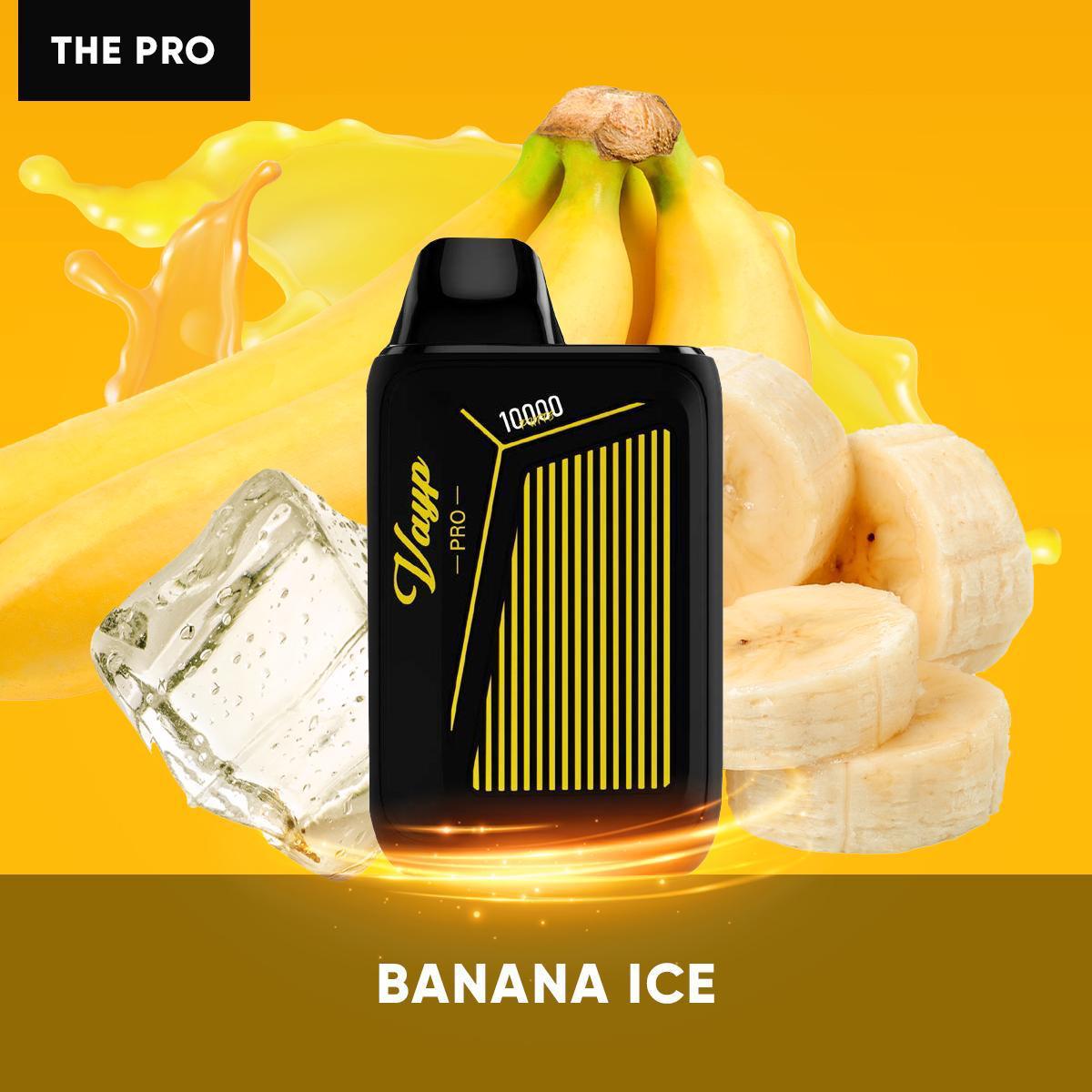 Vayp Pro Banana Ice Flavor - Disposable Vape
