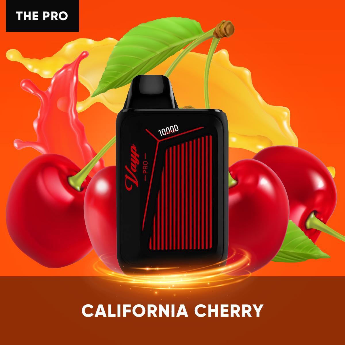 Vayp Pro California Cherry Flavor - Disposable Vape
