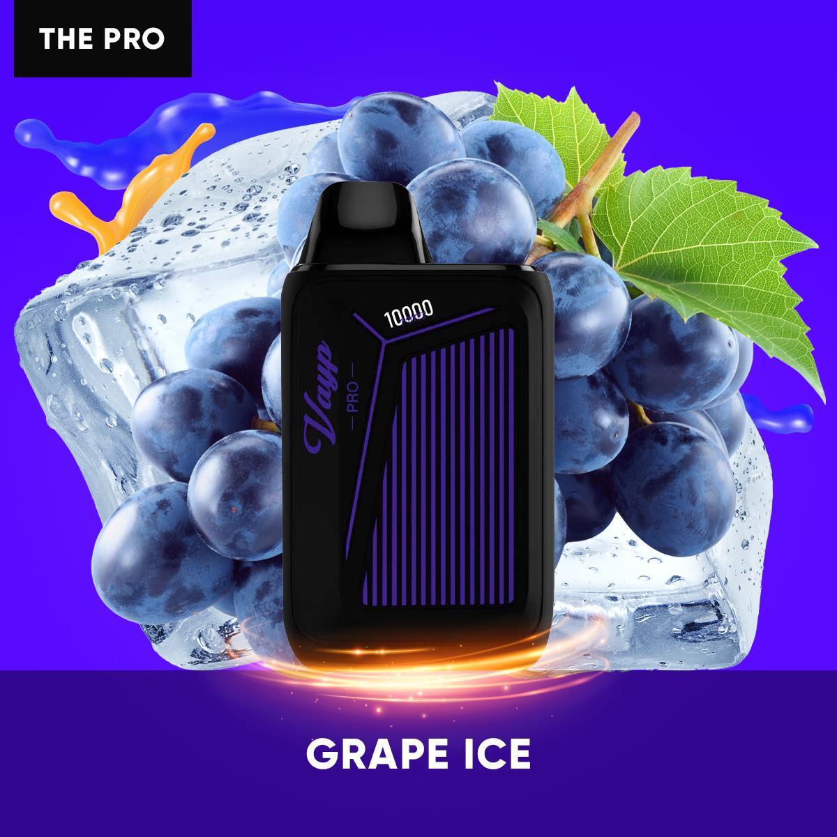 Vayp Pro Grape Ice Flavor - Disposable Vape
