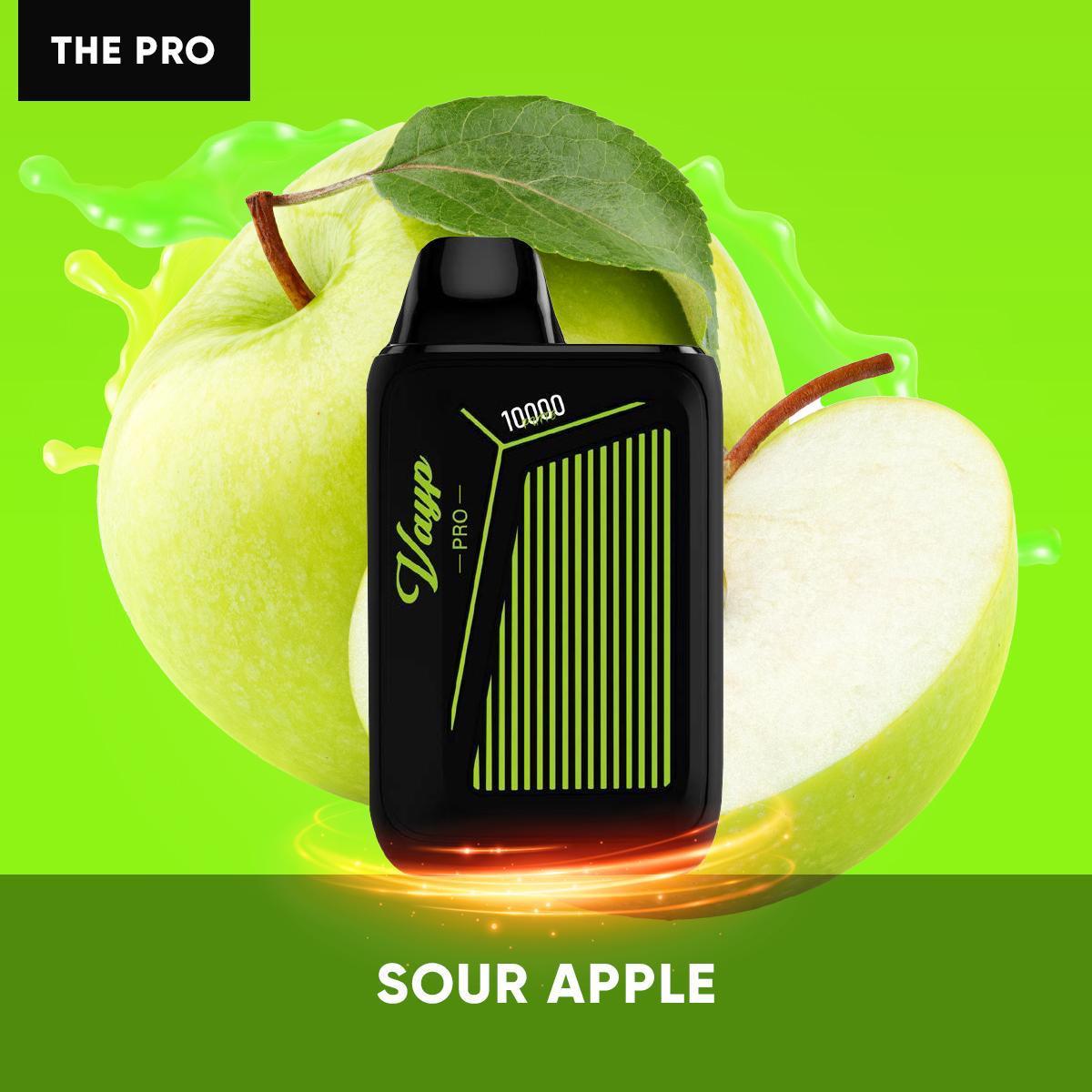 Vayp Pro Sour Apple Flavor - Disposable Vape