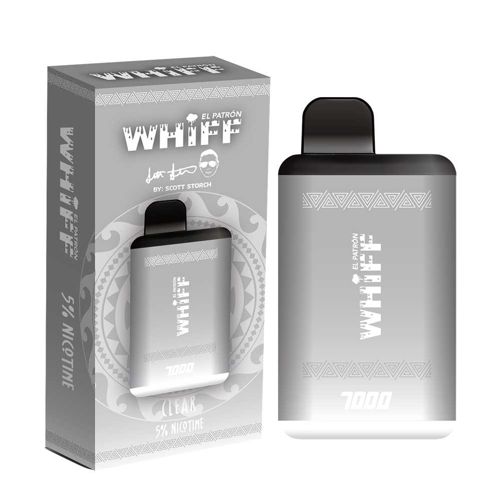 Whiff El Patron Clear Flavor - Disposable Vape