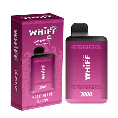 Whiff El Patron White Berry Flavor - Disposable Vape