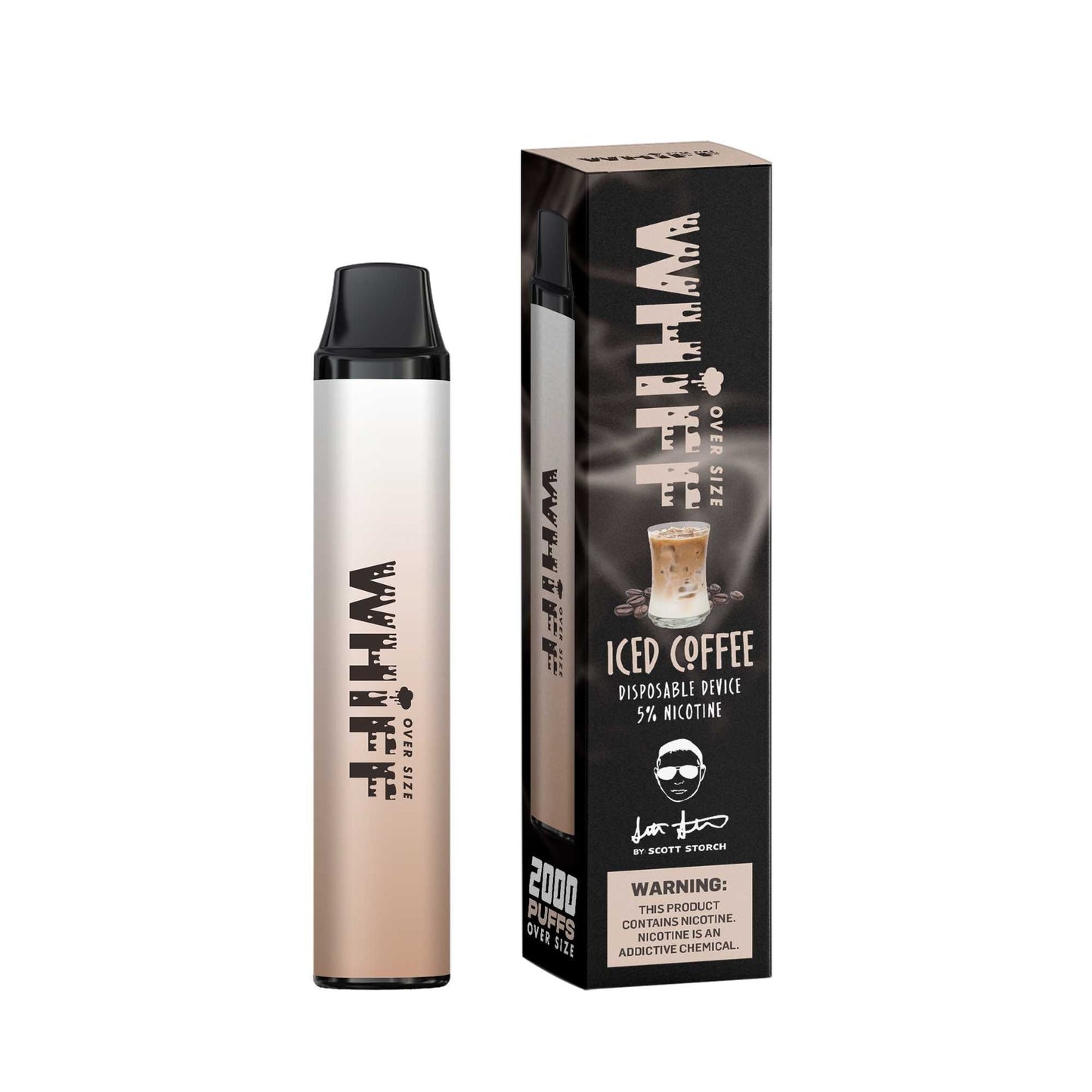 Whiff OversizeIced coffee Flavor - Disposable Vape