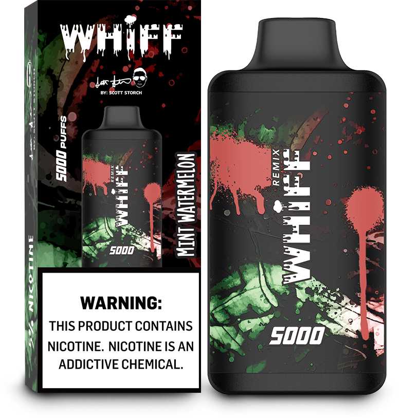 Whiff Remix Mint Watermelon Flavor - Disposable Vape