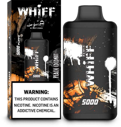 Whiff Remix Peach Coconut Flavor - Disposable Vape